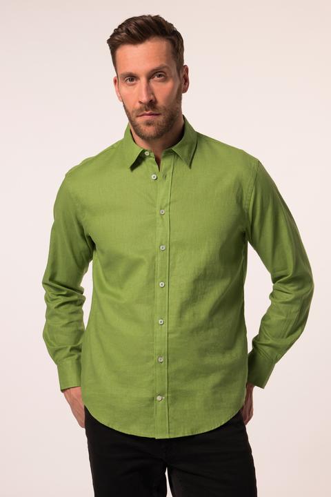 Produktbild JP1880 Hemd, Langarm, Leinenmix, Kentkragen, Modern Fit (XXL)