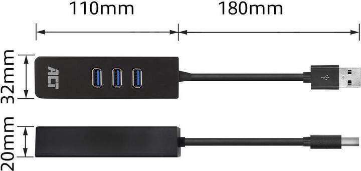 Image du produit ACT AC6310 (USB-C, 4 ports)