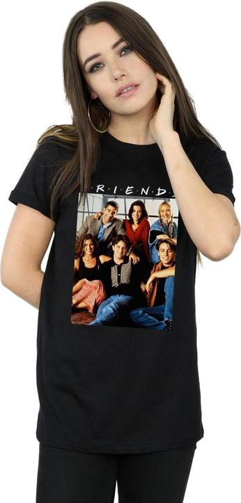 Immagine prodotto Friends Group Photo Window Maglietta Ampia Donna (XL)