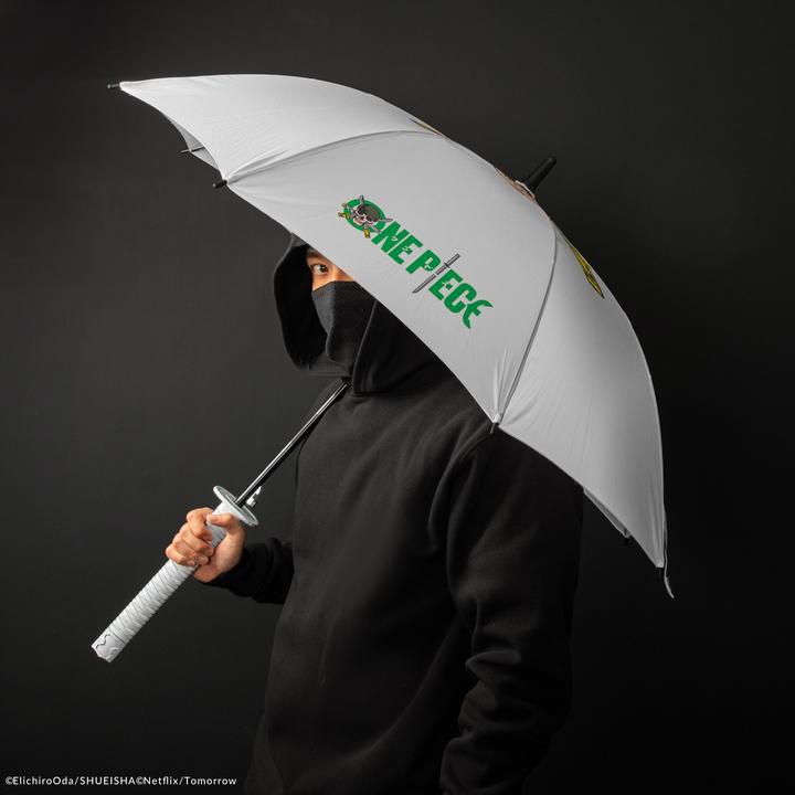 Actual product image Cinereplicas One Piece Umbrella Zoro White Sword
