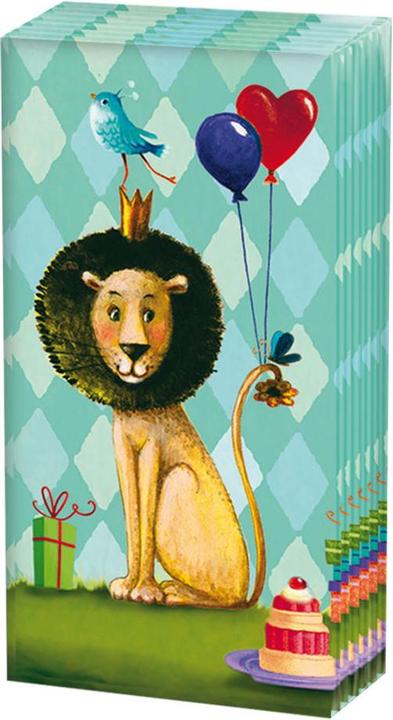 ppd Sniff Animals Garden handkerchief, paper handkerchiefs, 10 pieces, tissue, colourful, 51563