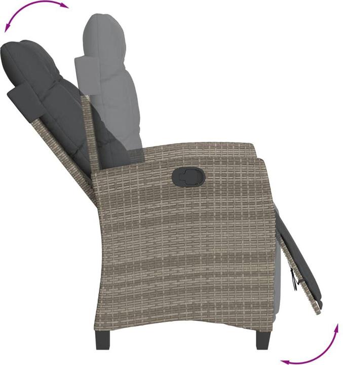 Actual product image vidaXL Garten Essgruppe (150 x 90 x 75 cm)