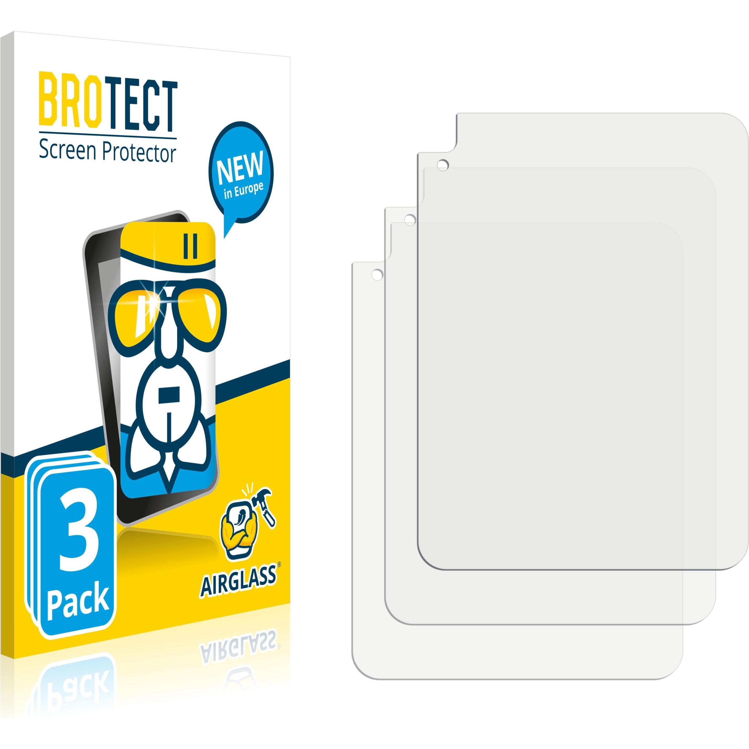 BROTECT AirGlass Panzerglasfolie (3 Stück, iPad 2022 (10. Gen)), Tablet Schutzfolie