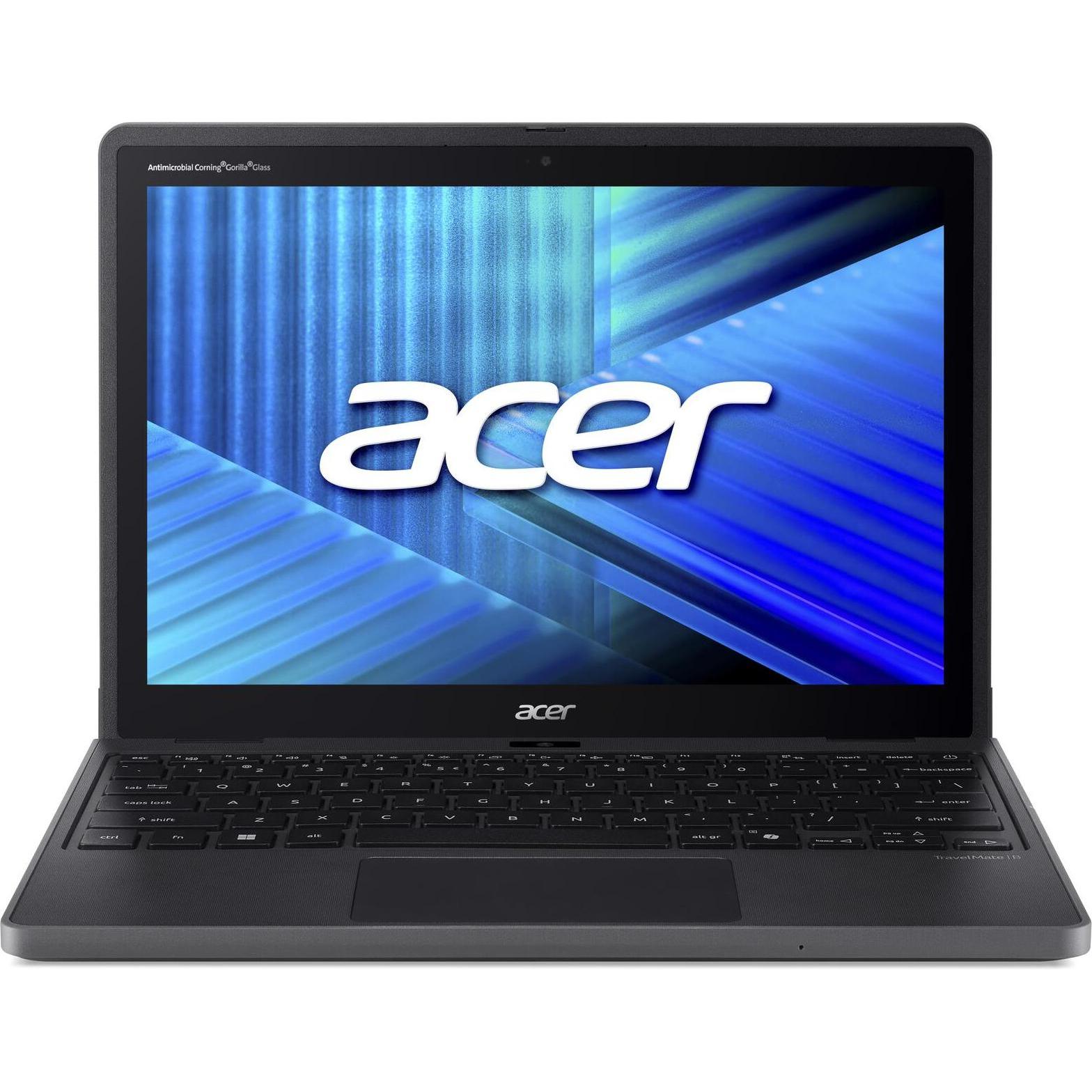 Acer TravelMate B3 Spin (12.20", 256 GB, 8 GB, DE), Notebook, Schwarz