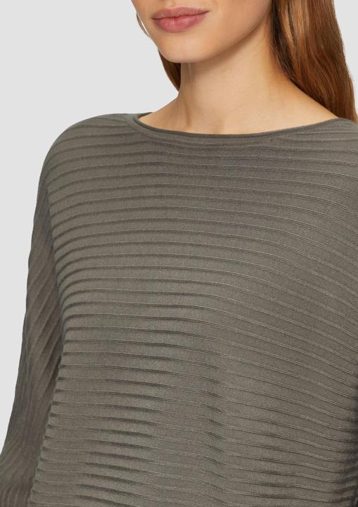 Produktbild S.Oliver Strickpullover Weicher Strickpullover aus Viskosemix mit Fledermausärmeln (40)
