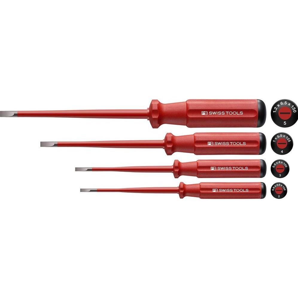 PB Swiss Tools, Schraubenzieher, Schraubenziehersätze (Schlitzschrauben)