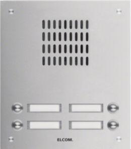 Produktbild Elcom ELCO TVG-4/2 TVG-4/2 Unterputz TÃ¼rstation Edelstahl