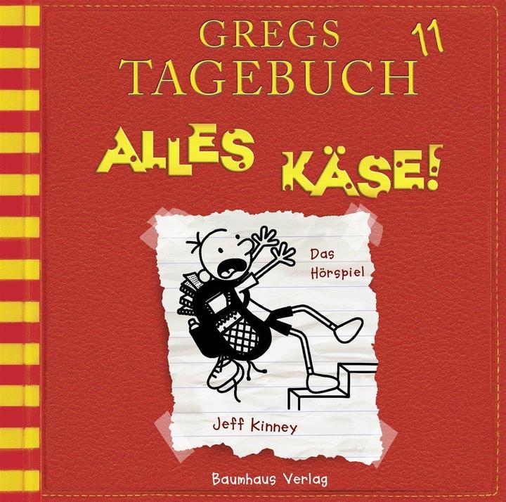 Actual product image Greg's Diary 11 - All Cheese! (Jeff Kinney., German)