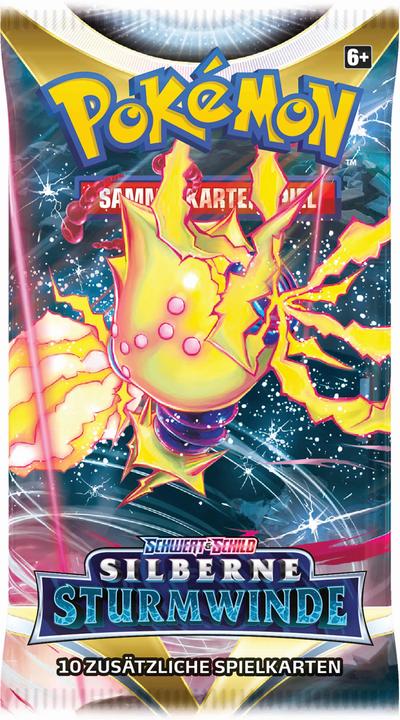 Actual product image Pokémon Sword & Shield - Silver Storm Winds (German)