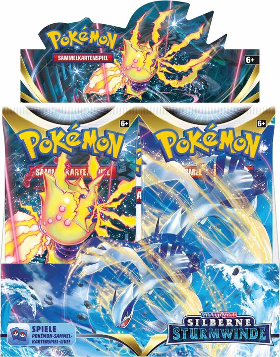 Actual product image Pokémon Sword & Shield - Silver Storm Winds (German)