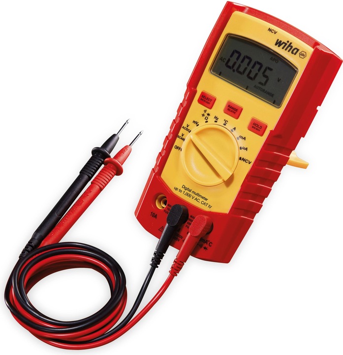 Produktbild Wiha Digitales Multimeter (CAT IV 600V, CAT III)