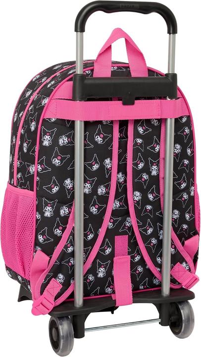 Actual product image Safta Kuromi Rolling School Backpack with Removable Pack, Ergonomic and Durable