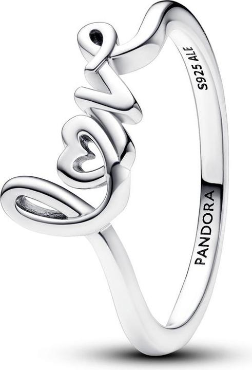 Produktbild Pandora Handgeschriebenes Love Ring (50, 925 Silber)