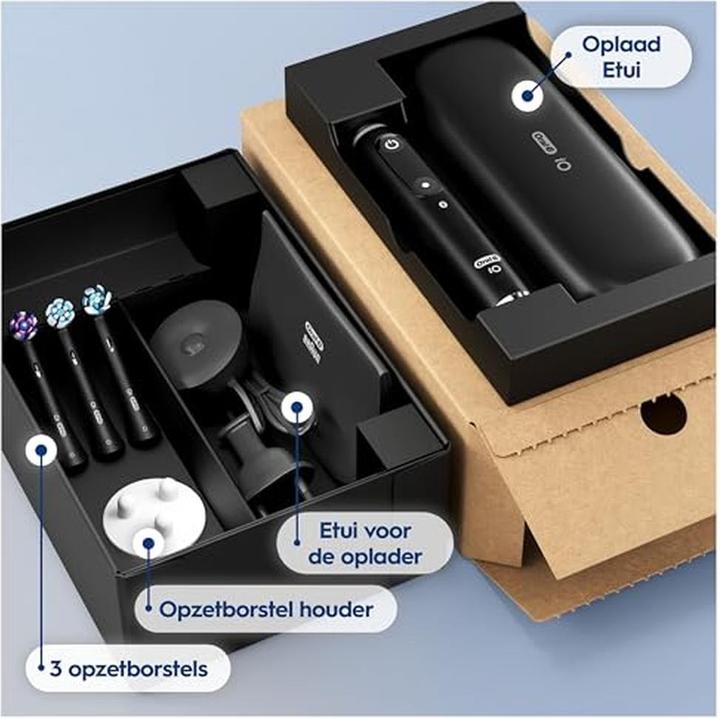 Actual product image Oral-B iO Series 9 Plus Edition Black Onyx (Oscillating toothbrush)