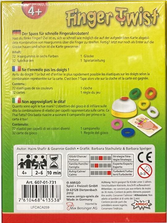 Produktbild Amigo Finger Twist (Deutsch, Französisch, Italienisch)