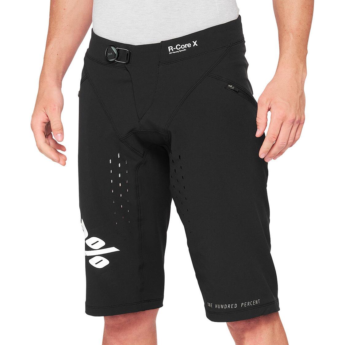 100%, Herren, Velohosen, R-Core-X (S, W28), Schwarz, S, W28