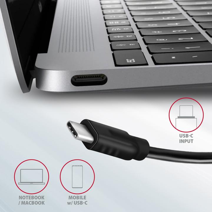 Produktbild Axagon HMC-5G21 USB-C 10 Gbit / s Speedster 5in1 Hub (USB-C)