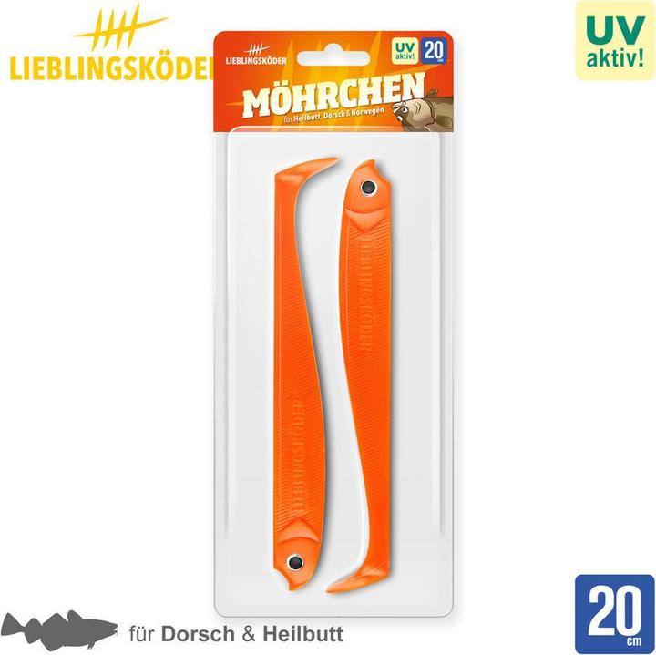 Image du produit Lieblingsköder Carotte (aimant à morue) (10 cm)