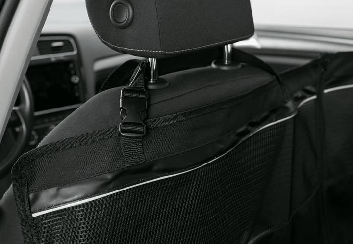 Actual product image Trixie Car Protection Blanket With Side Panels, 1.55 x 1.30 m, black (Dog, Washable)