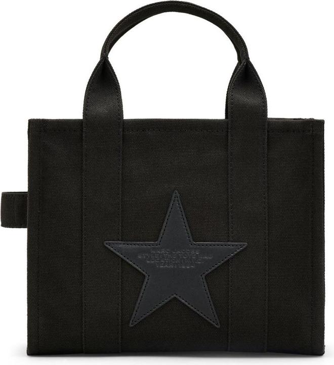 Actual product image Marc Jacobs the small tote i canvas with embroidered stars