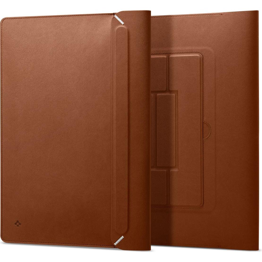 Spigen Valentinus S (15.98", Universal), Notebooktasche, Braun