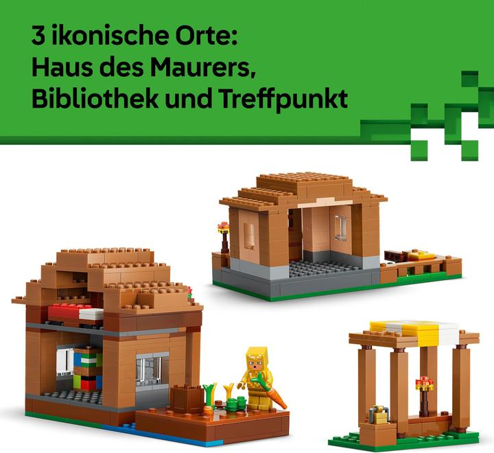 Produktbild LEGO Angriff des Magiers auf das Dorf (21596, LEGO Minecraft)