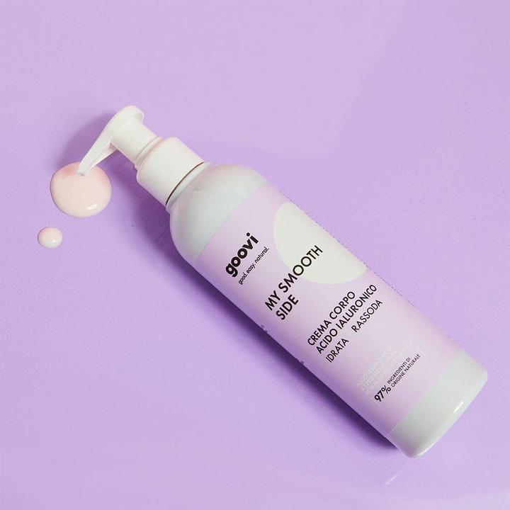 Immagine prodotto Goovi MY SMOOTH SIDE lozione per il corpo con acido ialuronico Lot (Latte corpo, 240 ml)