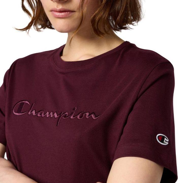 Image du produit Champion bordeauxrotes Damen-T-Shirt (L)