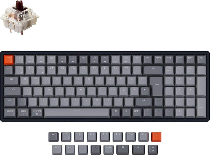 Produktbild Keychron K4 (DE, Kabelgebunden, Kabellos)