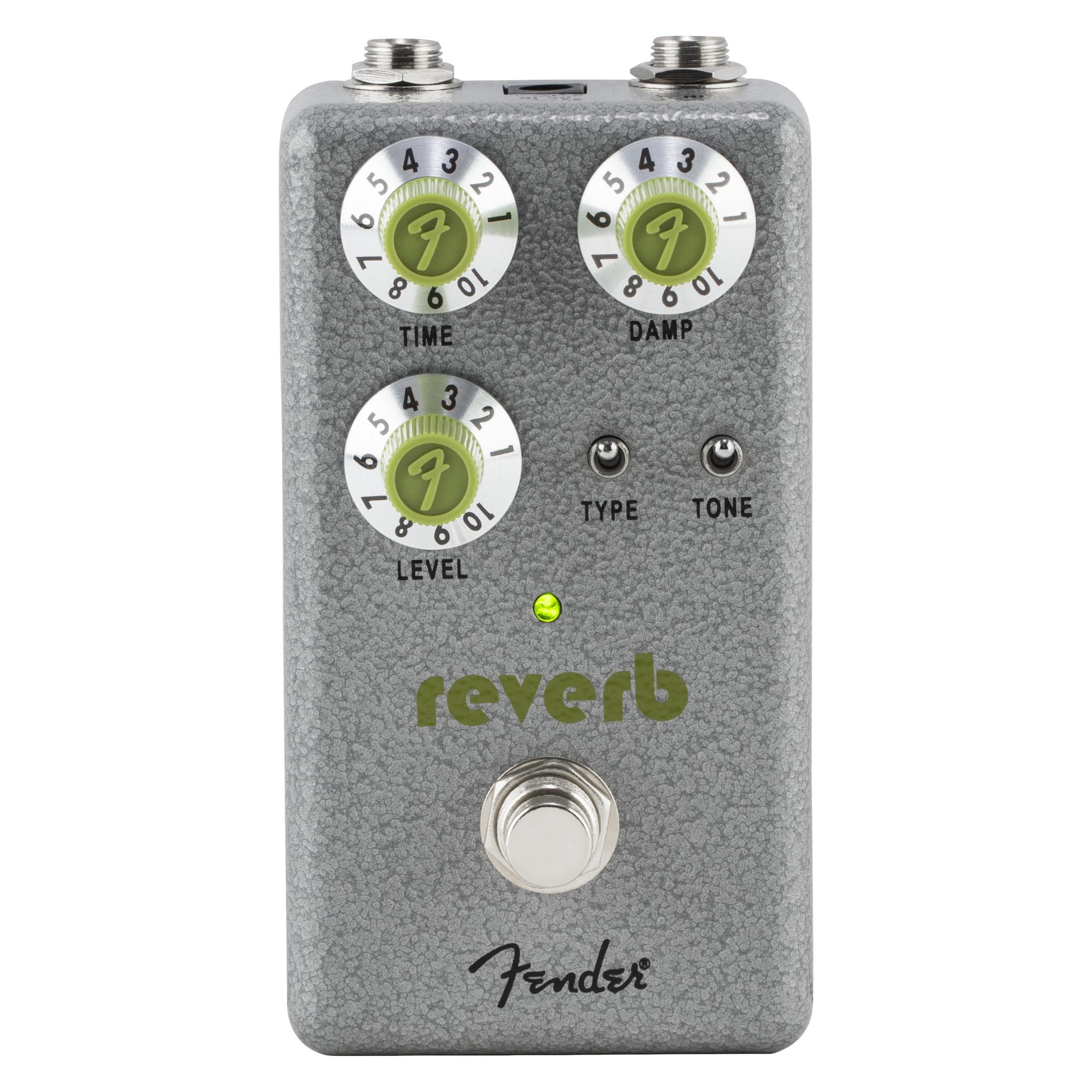 Fender Hammertone Reverb Effectpedaal (Bas, Elektrische Gitaar), Effectpedaal, Grijs