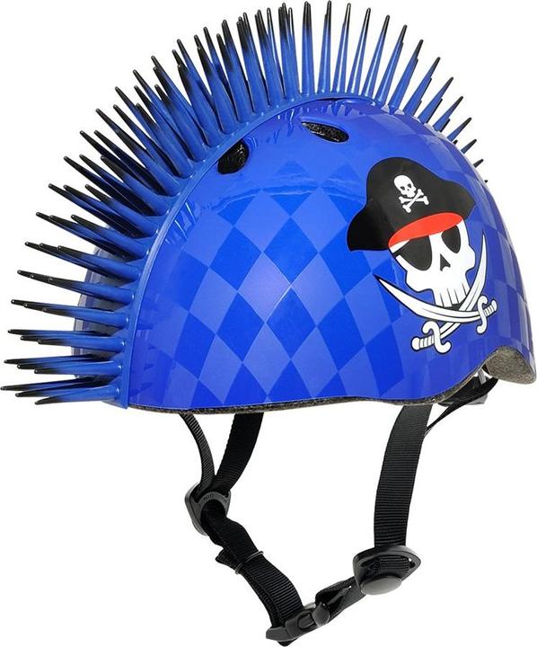 Produktbild MGA Kinderhelm Junior C-Remete Eyeeepatch Pirat Blau Grösse S Child 5+ (50-54 cm) (neu) (54 cm)