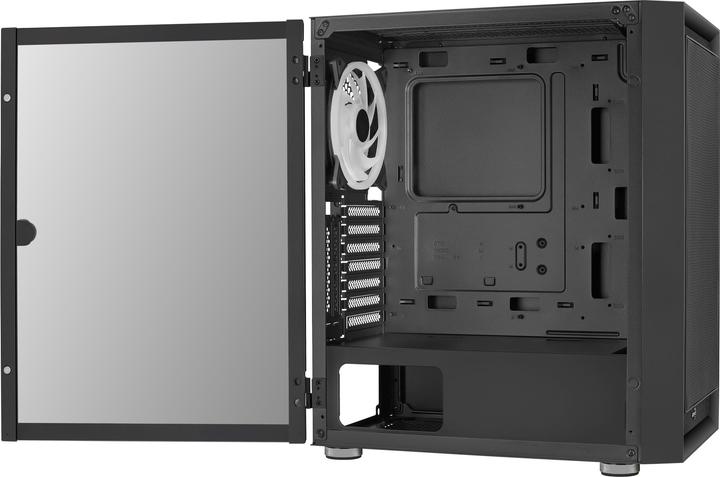 Produktbild AeroCool Geh Midi Graphite black v3 MicroATX/ATX/MiniITX o.N (ATX, mATX, Mini-ITX)