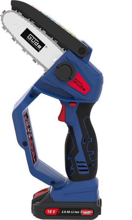 Actual product image Güde Battery Mini Chainsaw MK 18-201-05 (Battery chain saw)