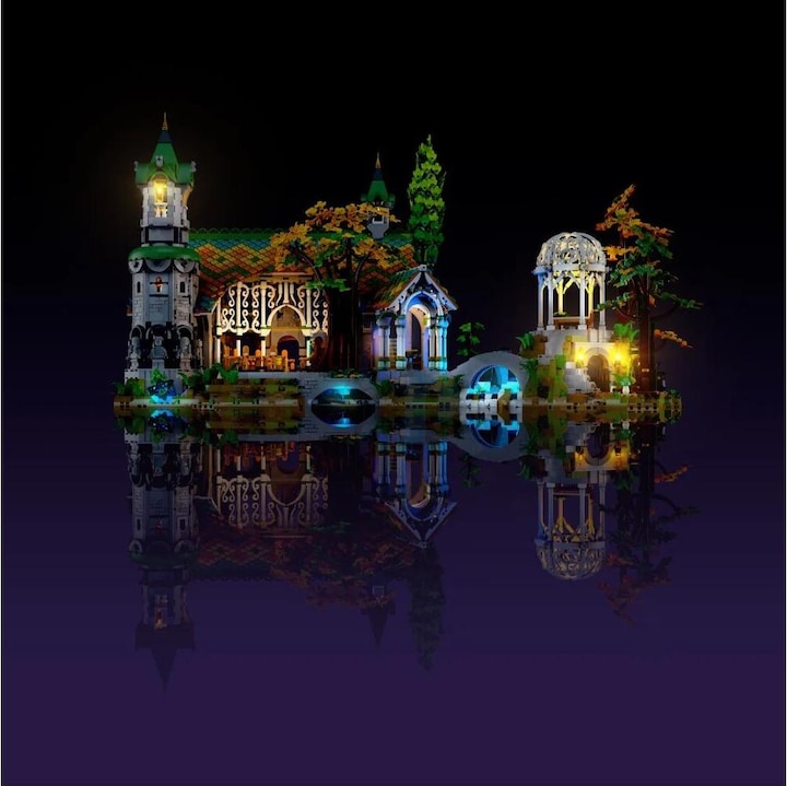 Actual product image Light my bricks LMB 2.0 LEGO® The Lord of the Rings Rivendell #10316 Light Kit