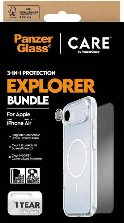 Produktbild PanzerGlass 3-in-1 Explorer Set (Apple iPhone Air)
