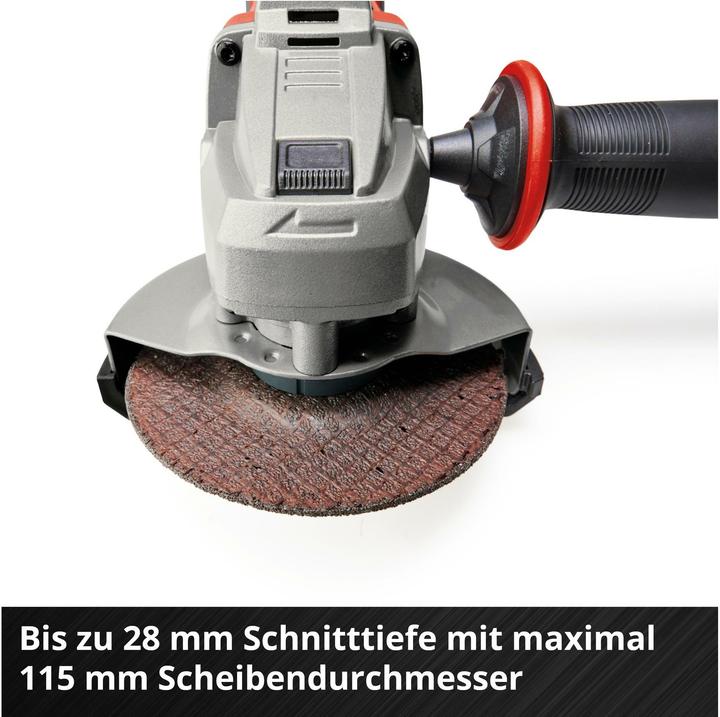 Productafbeelding Einhell TE-AG 18/115-2 Li 4431166 Accuslijper 115mm zonder accu, zonder oplader, incl. doorslijpschijf (115 mm)