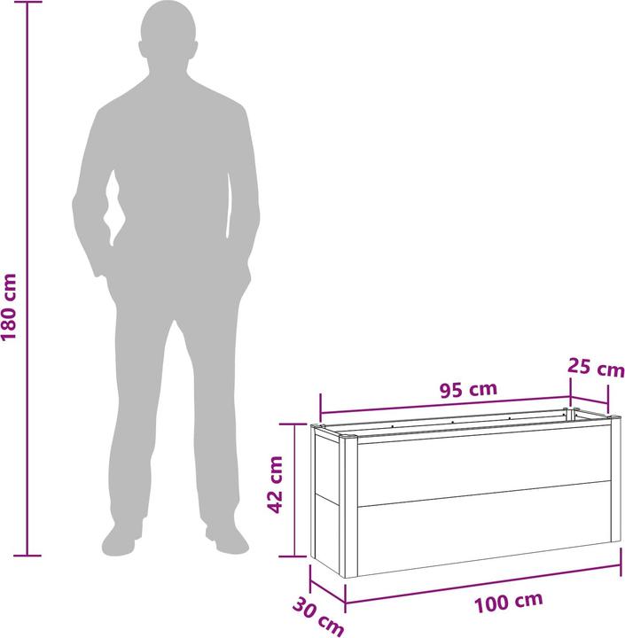 Image du produit vidaXL Hochbeet