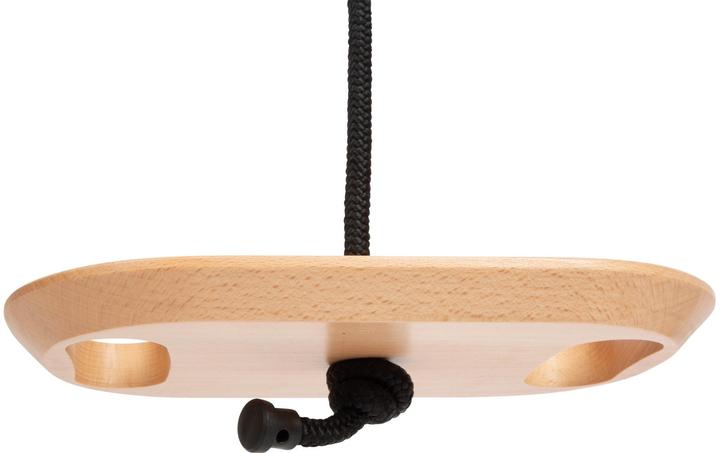 Image du produit small foot Balançoire disque en bois avec poignées Black Line