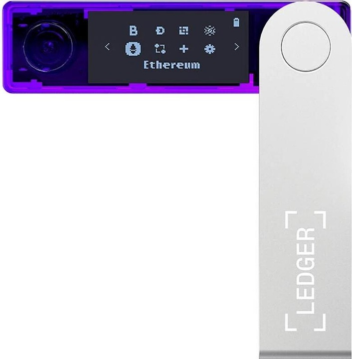 Produktbild Ledger Nano X - Violett (Dogecoin, Dash, Bitcoin, Litecoin, Ethereum Classic)