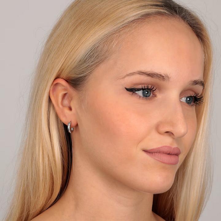 Produktbild Morellato Creole Earrings With Crysta (Edelstahl)