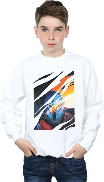 Produktbild Star Wars The Mandalorian Glare Sweatshirt Jungen (128)