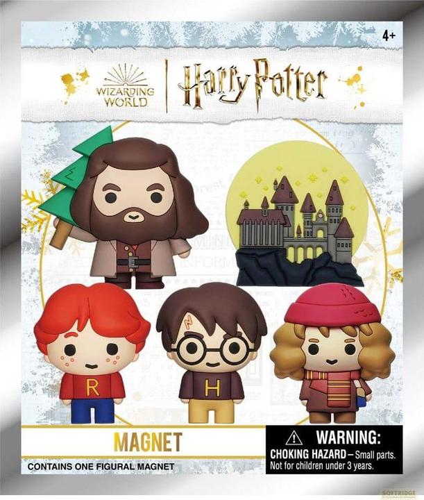 Produktbild Monogram Int. Harry Potter 3D Magnete Christmas Series Display (12) (12 x)