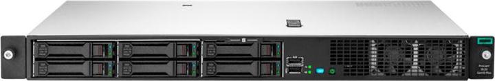 Actual product image HPE E ProLiant DL20 G10+, 1xE-2314, 4 Core UDIMM 3200MT/s, 4xSFF, 1xPS, S100i SA (Intel Xeon E-2314, 16 GB, Rack Server)