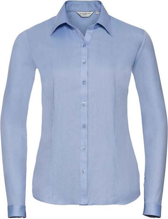 Image du produit Russell Chemise de cérémonie à chevrons à manches longues pour dames et messieurs (XL)