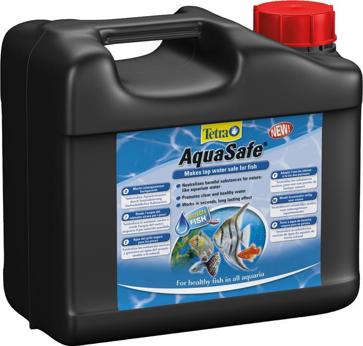Tetra Aquasafe Plus 5 L (Entretien de l'eau de l'aquarium, Traitement de l'eau Aquarium)