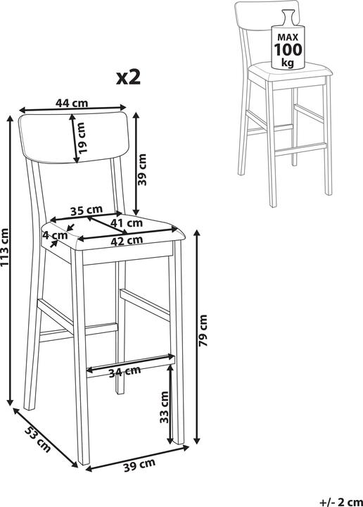 Produktbild Beliani Ambler