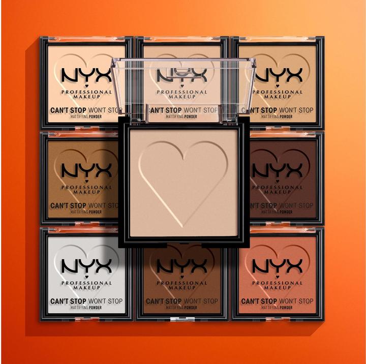 Immagine prodotto NYX Professional Make-Up Polvere Can't Stop Won't Stop Mattifying 02 Light (02 Light)