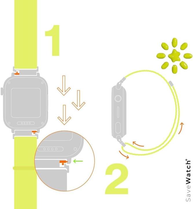 Produktbild Telekom Smartwatch für Kinder mit SOS-Funktion, GPS, Face ID und SIM-Karte