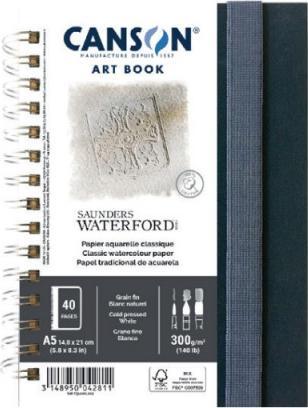 Immagine prodotto Canson Sketchbook Libro d'arte Saunders (A5, Copertina rigida)