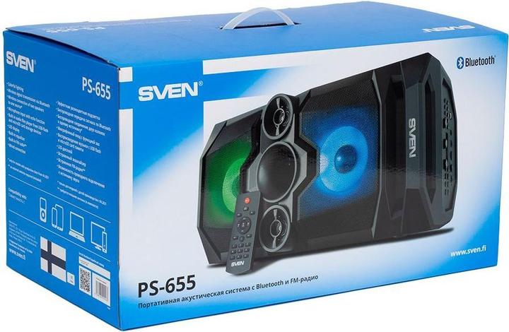 Image du produit Sven HAUT-PARLEUR BLUETOOTH PS-655 (10 h)